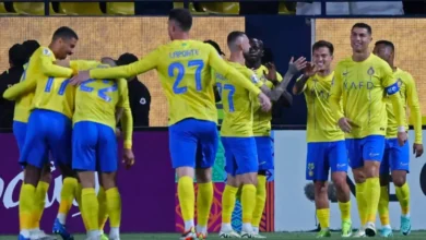 موقف رونالدو.. النصر يتفوق على الرياض بثنائية
