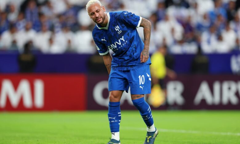 تطورات إصابة نيمار مع الهلال.. وموعد عودته