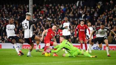 أهداف مباراة ليفربول ضد فولهام في الجولة 16 بالدوري الإنجليزي