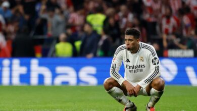 بيلينجهام يتخطى أحد أفراد الـ BBC مع ريال مدريد برقم مميز في الليجا
