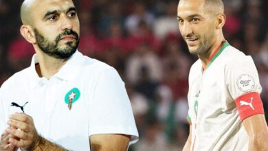 أبرزهم زياش.. لقاء مرتقب بين الركراكي وثلاثي منتخب المغرب
