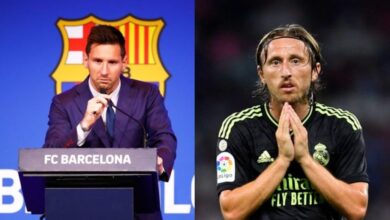 عندما رفض لوكا مودريتش اللعب مع ميسي