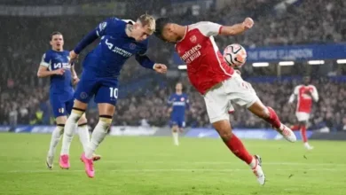 تشيلسي ضد أرسنال بالجولة 11 في الدوري الإنجليزي