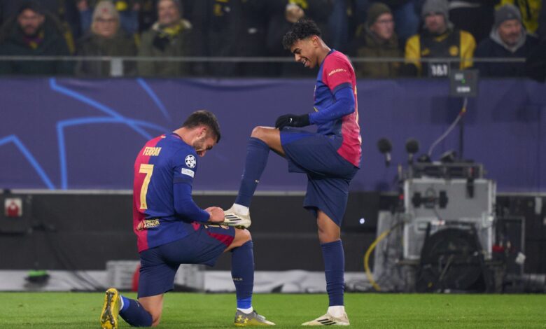 تقييم لاعبي برشلونة ضد بوروسيا دورتموند في الجولة 6 بدوري أبطال أوروبا