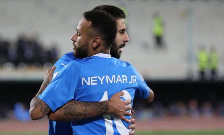 هل يشارك في الكلاسيكو؟ - نيمار يعود لتدريبات الهلال